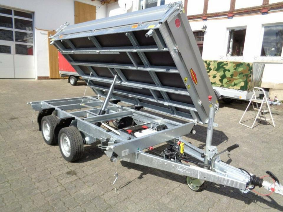 Böckmann Electric Three-Side Tipper Trailer, 3.0 t
