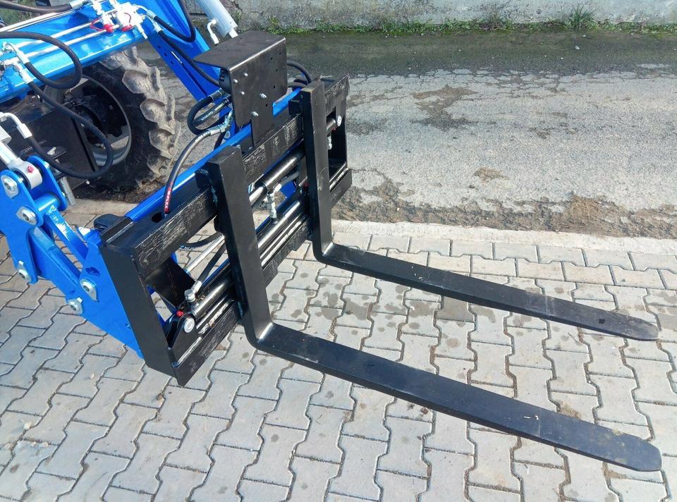 Pallet Fork with Hydraulic Side Shift, Adjustable, 2.5 t Capacity
