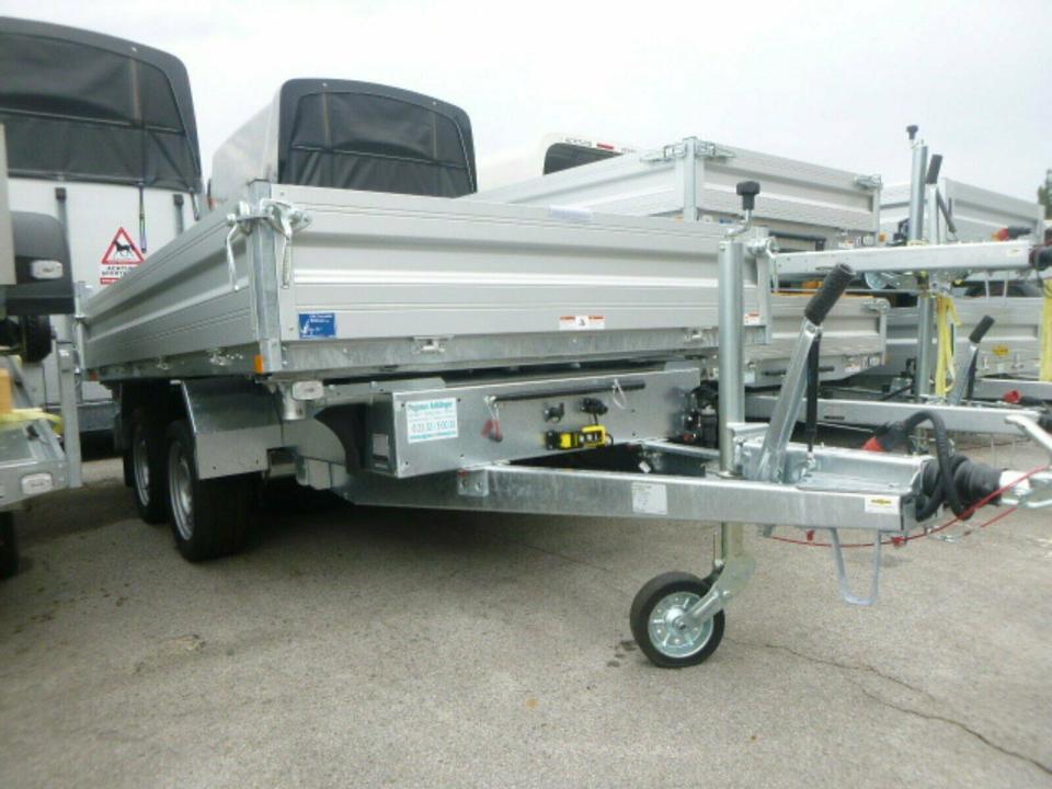 Humbaur HTK 3000.31 Three-Side Tipping Trailer, 3.0 t, New