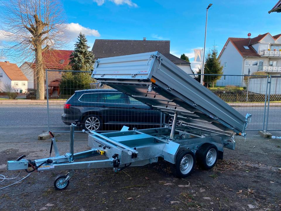 Humbaur HTK 3000.31 Aluminum Three-Sided Tipping Trailer (3.0 t) Car Trailer