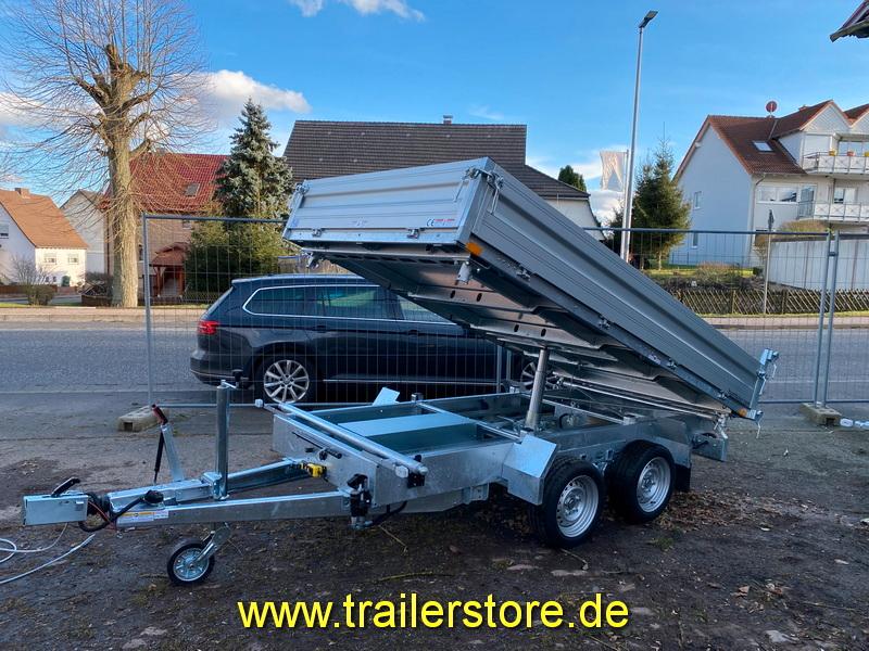 Humbaur HTK 3000.31 Three-Sided Tipper Aluminum Car Trailer