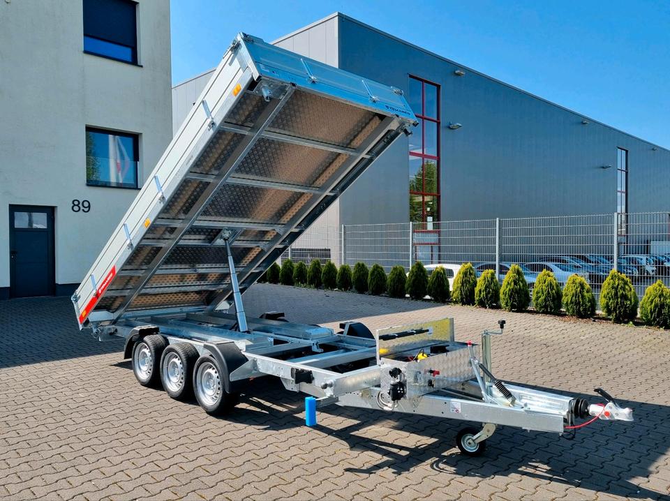 Temared Tipper 4020/3, 3.5 t, 3-sided tipping trailer (3SK)