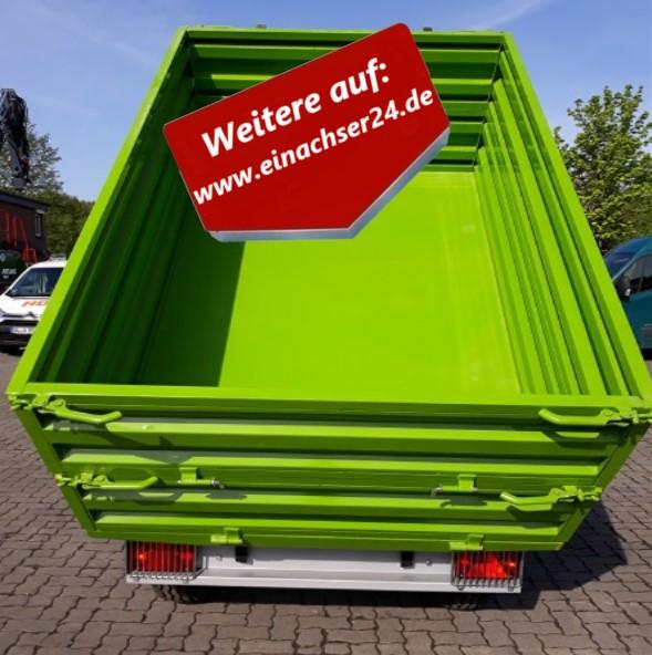 Trailer Tipper, Three-Sided, 3-Ton with Add-On Walls and Air Brake