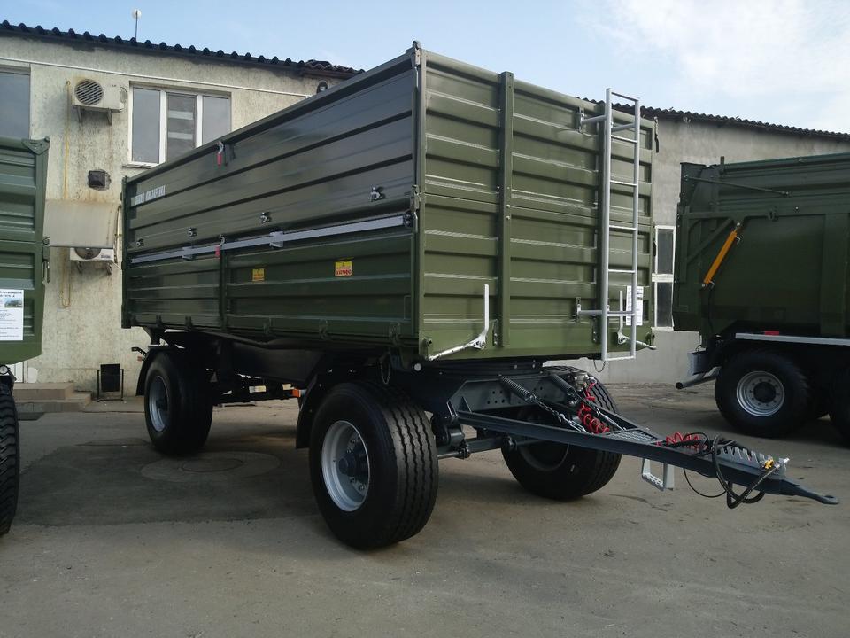 Kobzarenko 2-Axis Three-Sided Tipper 2TSP21T with Side Walls