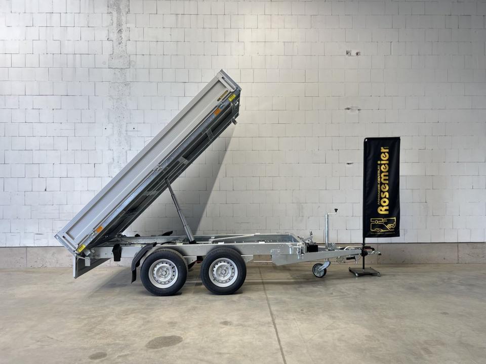 Böckmann 2-Axle Three-Sided Tipping Trailer 2.7t - Model 9932447