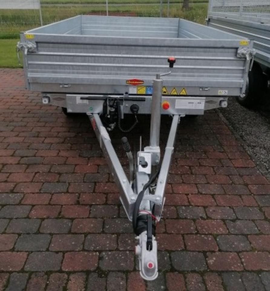 Böckmann Three-Sided Dump Trailer 3.2 x 1.8 m, 3.5 t, Professional Electric-Hydraulic Steel