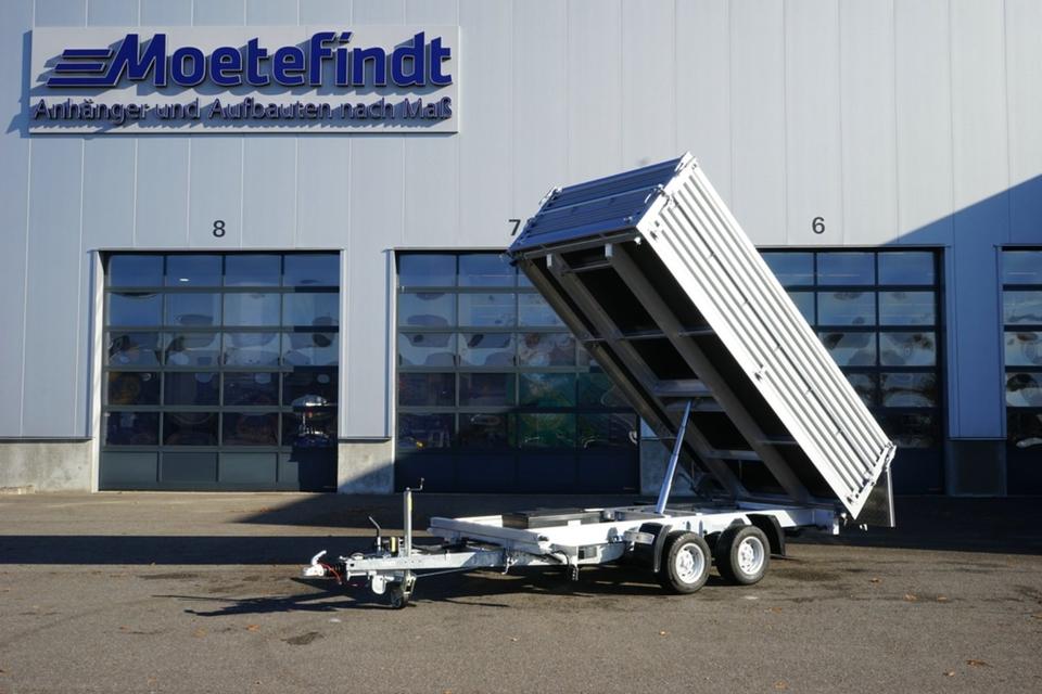 Moetefindt Fahrzeugbau Three-Sided Tipping Trailer, 3.5t (KKN235) - Demonstration Trailer