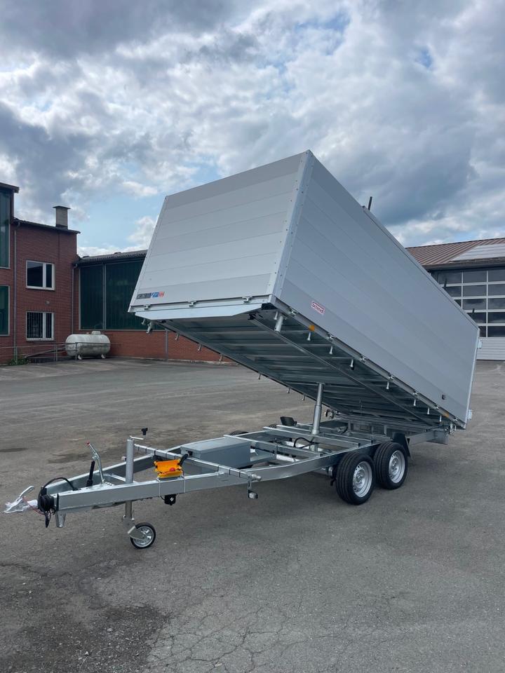 Tandem Three-Sided Tipper Trailer 3.5 t