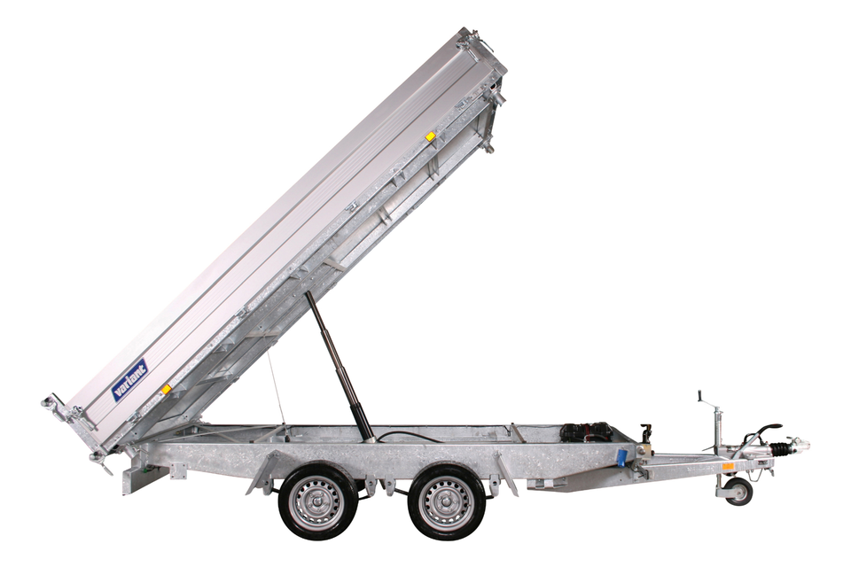 Variant 3519TB Three-Sided Tipping Trailer, 361 x 185 x 35 cm, 3,500 kg