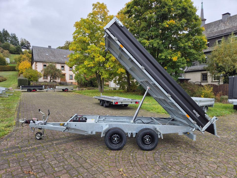 Variant Three-Sided Tipper Trailer 3519TB 361x185x35 cm 3500 kg
