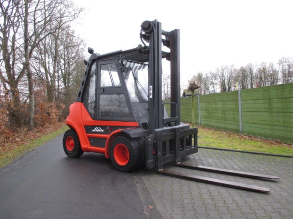 Linde H80D-03 Used Diesel Forklift with 2m Side-Shift