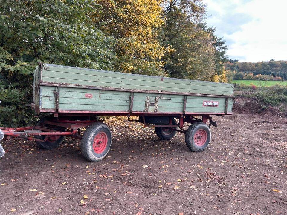 Diedam two-way tipping trailer, 2-axle, 5.7 t