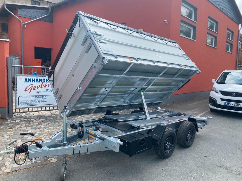 Hapert Cobalt HM2 3-Sided Tipper Trailer, 3.5t, 335x180x110 cm