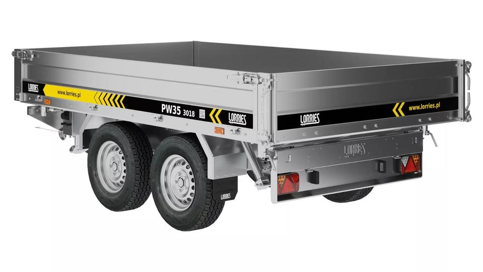 Trailer Lorries PW27-3018 3-Sided Tipping 3.5 t