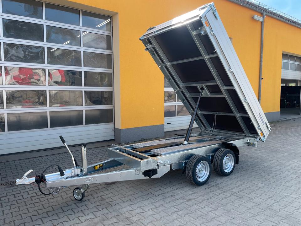 SARIS K3 306 x 170 Interior, 3-Sided Tipper Trailer, 3.5 t Car Trailer