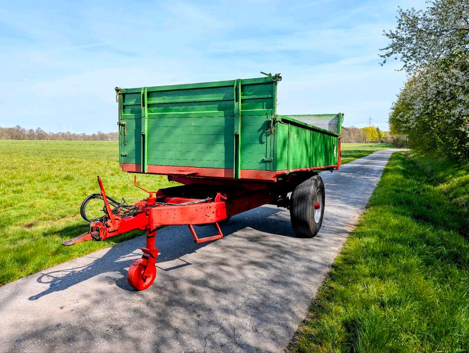 8t Single-Axle 3-Sided Tipper Trailer (EDK 8)