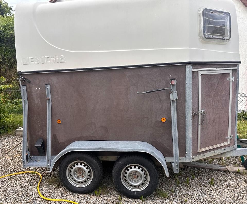 Horse trailer for equine transport