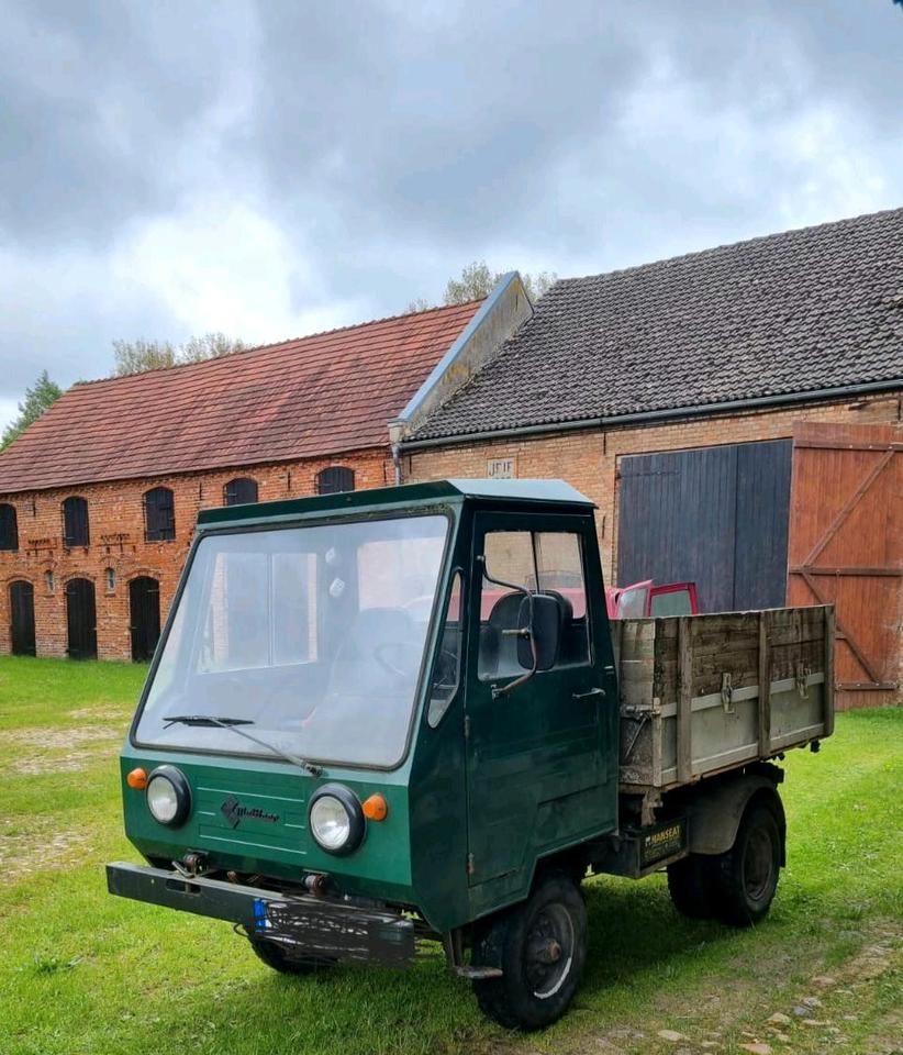Multicar M25 3-Sided Tipping Trailer, 3.5 t