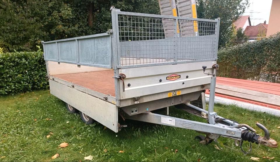 Böckmann Three-Sided Tipper Trailer - 2.7 t Capacity - Remote Control