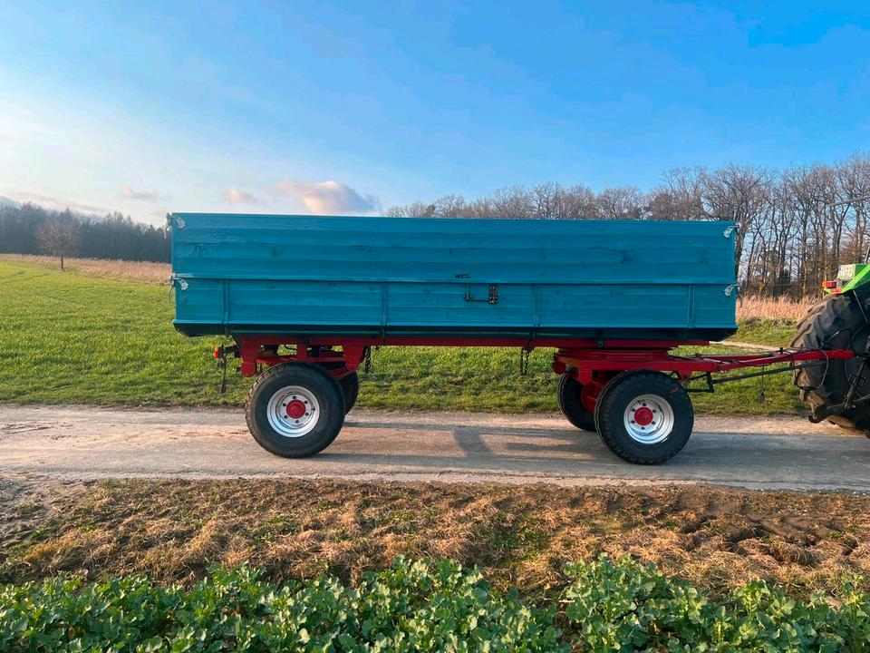 Mengele 5.7-Ton Two-Axle Side-Tipping Trailer (Turntable)