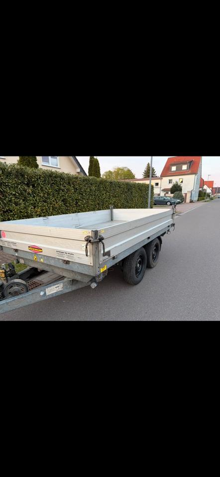 Böckmann DK Three-Sided Tipping Trailer, 3 t