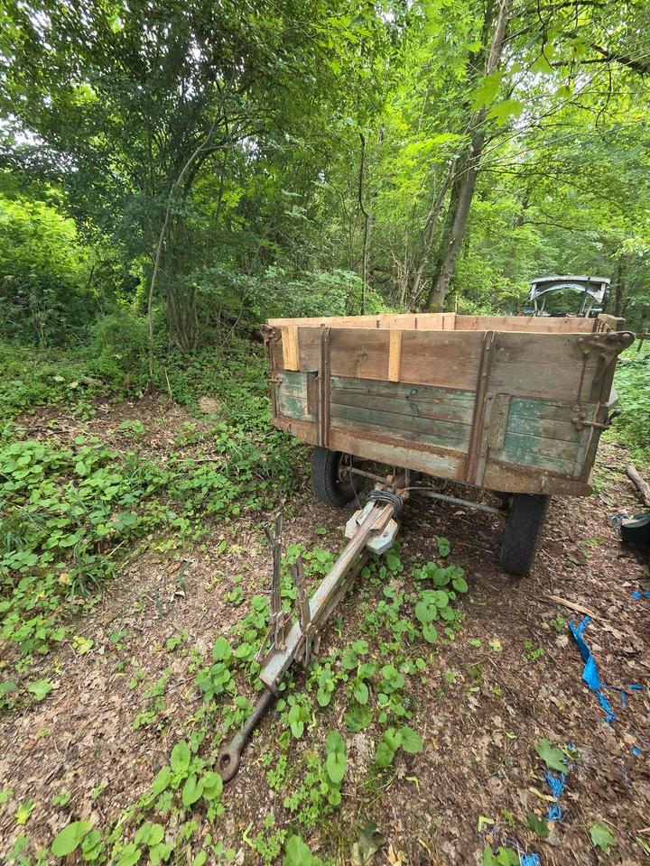 Two-Axle Agricultural Trailer for Tractor