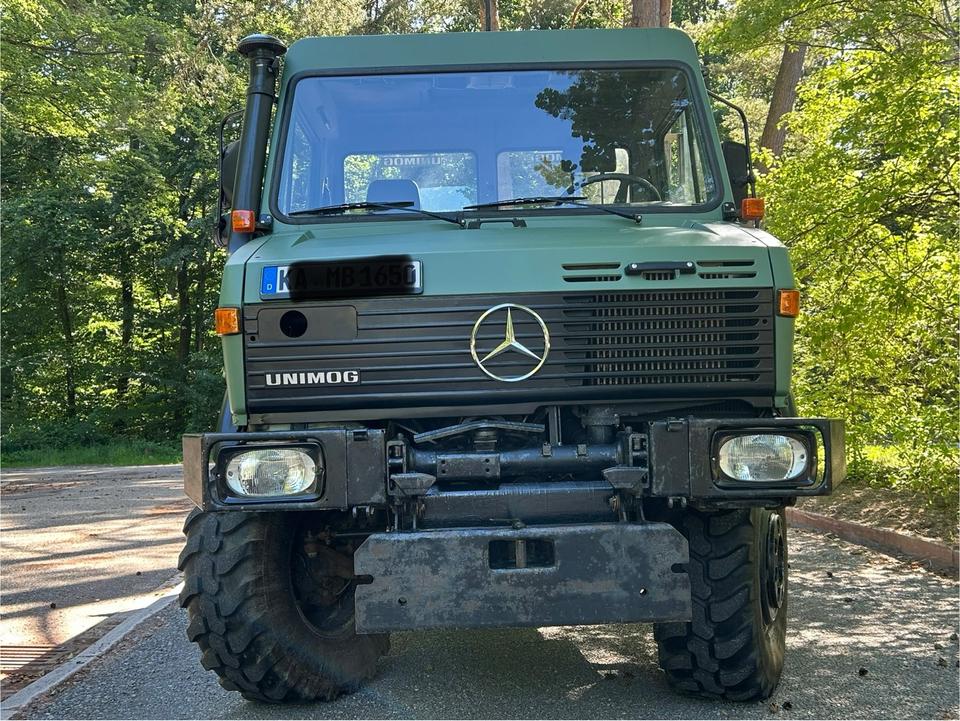 Unimog 427 / 1650, 3-sided tipping body