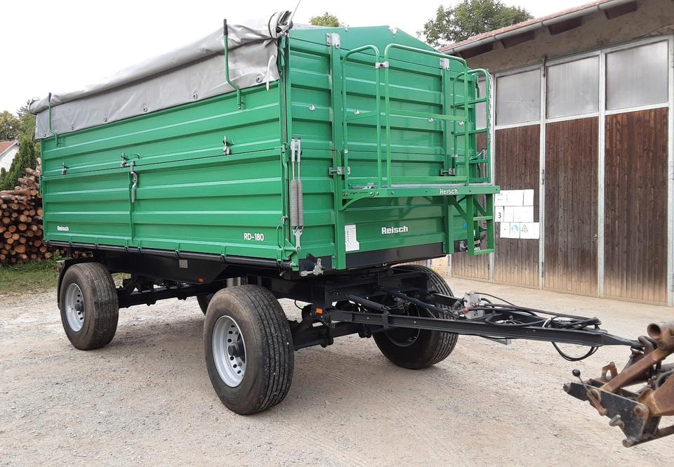 Reisch RD 180 18t Three-Sided Dump Trailer