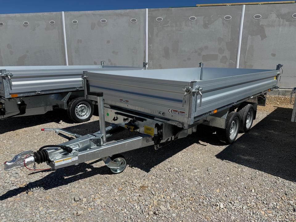 Humbaur HTK 3500.37 Three-Sided Dump Trailer 3,500 kg AZ-