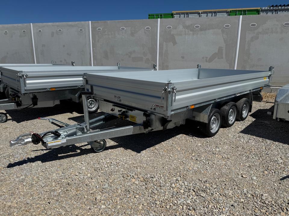 Humbaur HTK 3500.41 Tridem three-axle tipping trailer
