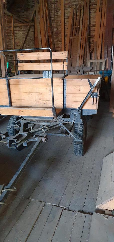 Two-Sided Tipping Trailer, 2-Ton
