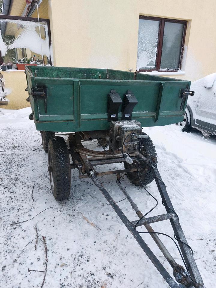 Multicar Trailer / Three-Sided Tipper 2t