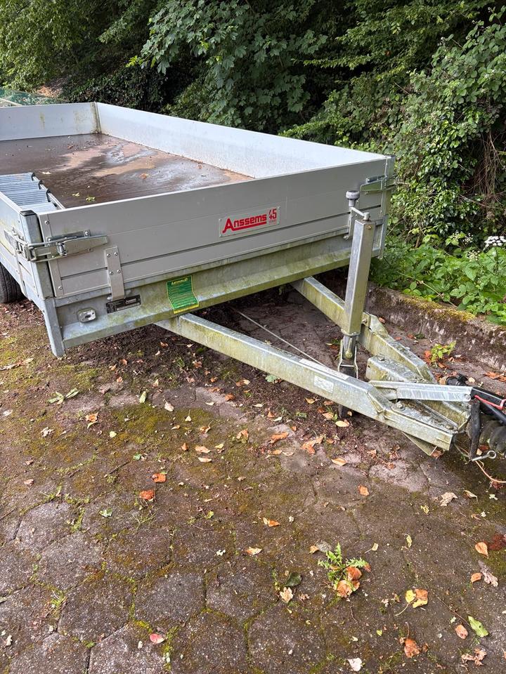 Anssems Tandem-Axle Trailer, 4 x 1.8 m, Aluminium Side Walls