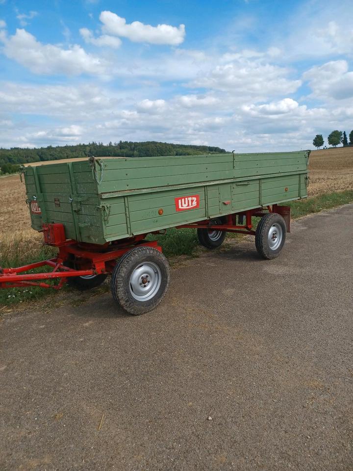 Lutz Two-Way Tipping Trailer 3.7 t