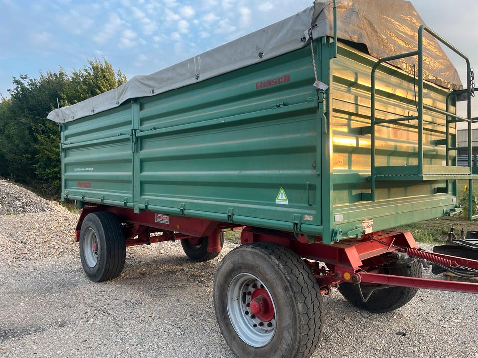 Reisch 18t three-sided tipping trailer