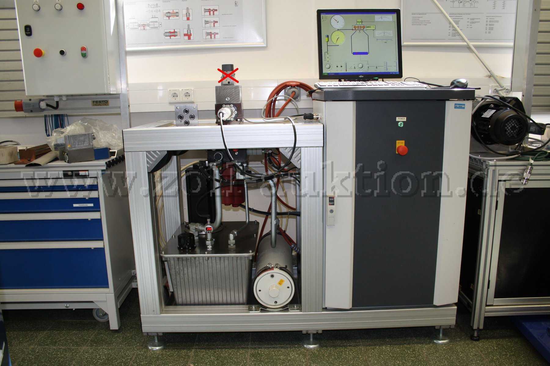 Valve testing device carrier (Proportional & Servo valves) Dietz Valve Expert 2.4