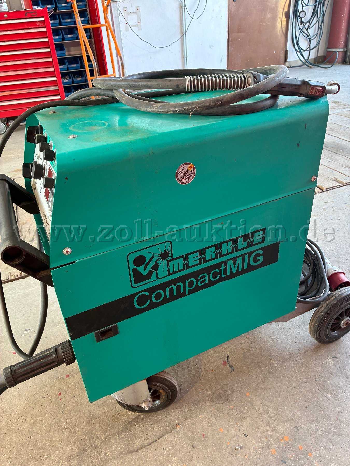 Merkle CompactMIG 280 K MIG/MAG Welding System with TEDAC SBT 307 G Torch (4 m) and Accessories