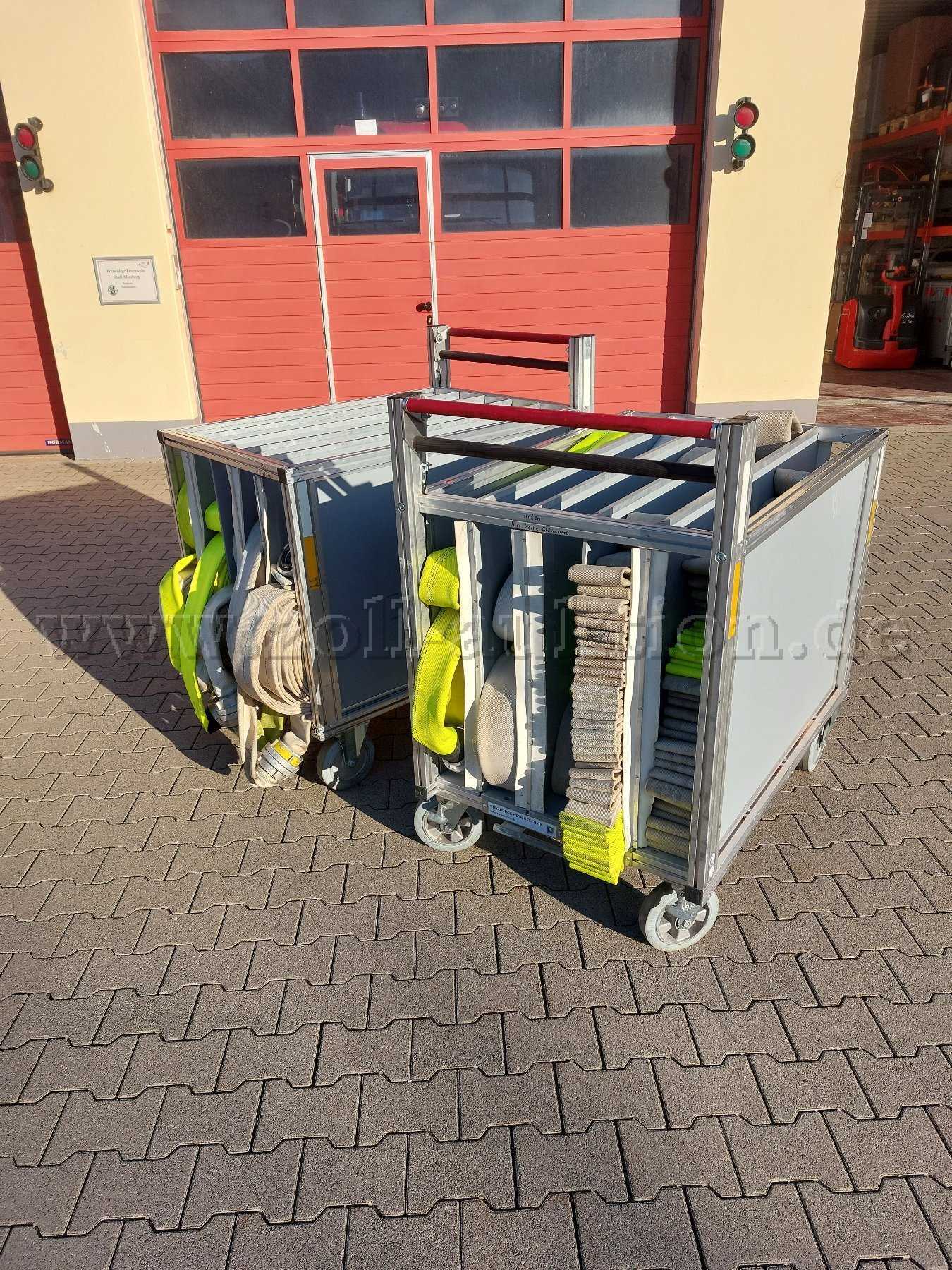 2-Roll Hose Roll Container by Günzburger, Model RC120004