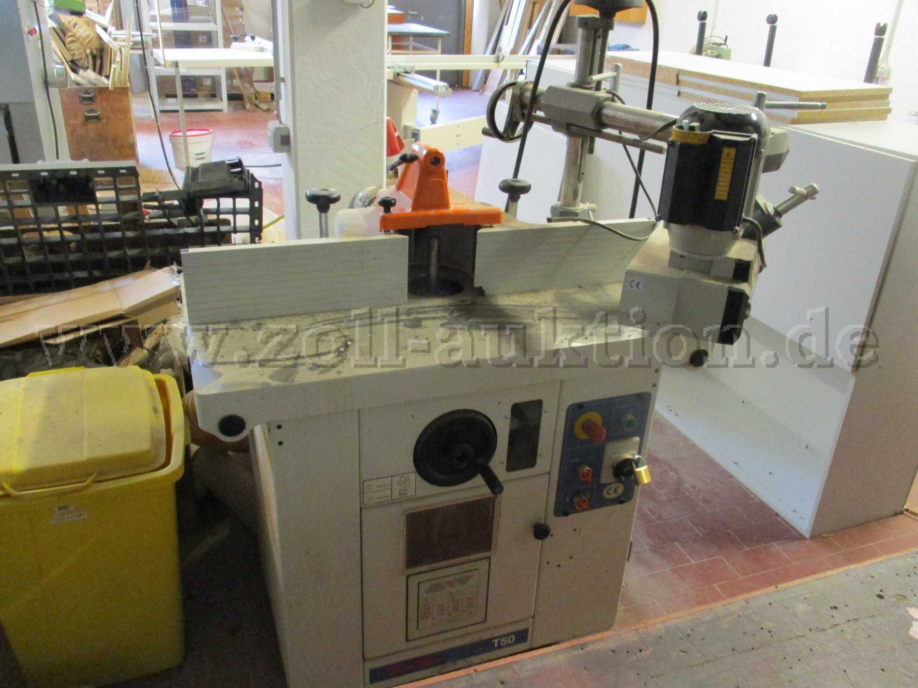 Holzkraft Tecnomax T 50 Table Router with Electric Feed (Used)