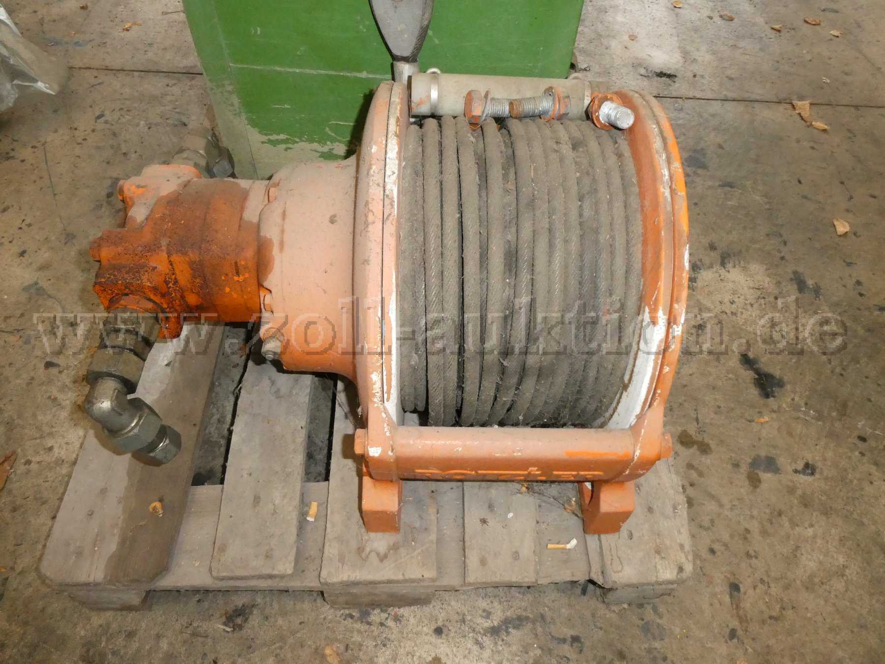 Rotzler Hydraulic Winch TH4 (45 kN) incl. Pulley