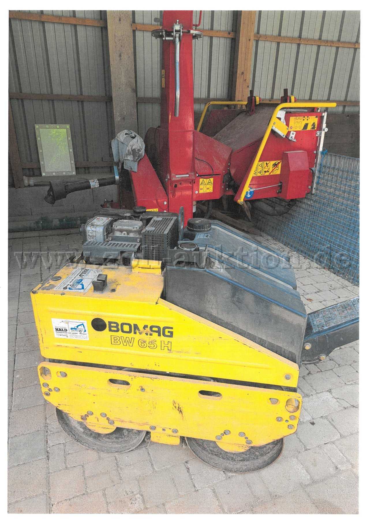 Bomag BW65H Hand-Guided Vibrating Roller