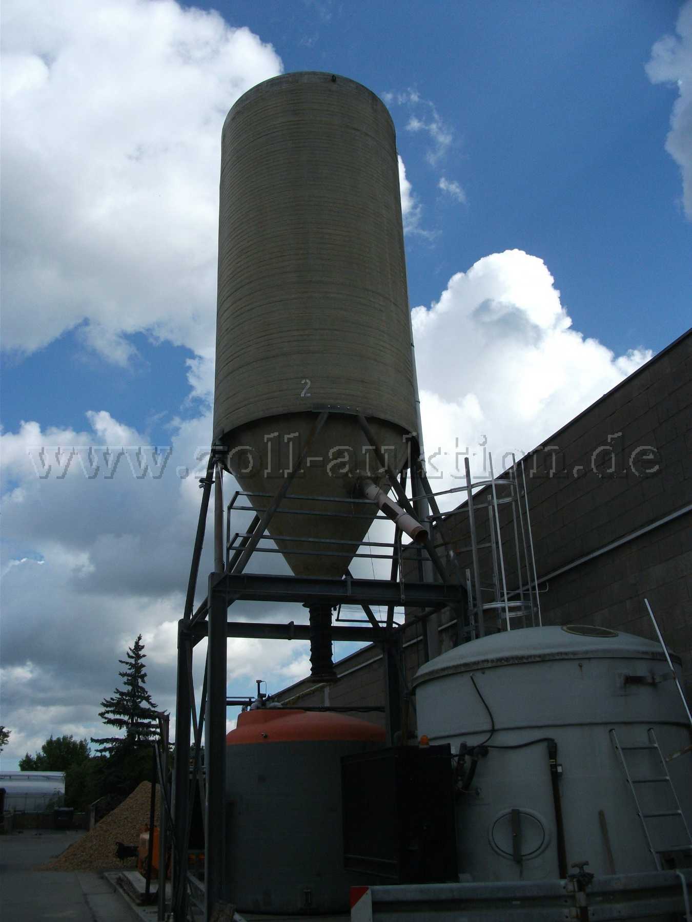 1 GFK Salt Silo 50 m³ from Reich Kunststoffwerk GmbH for Self-Dismantling