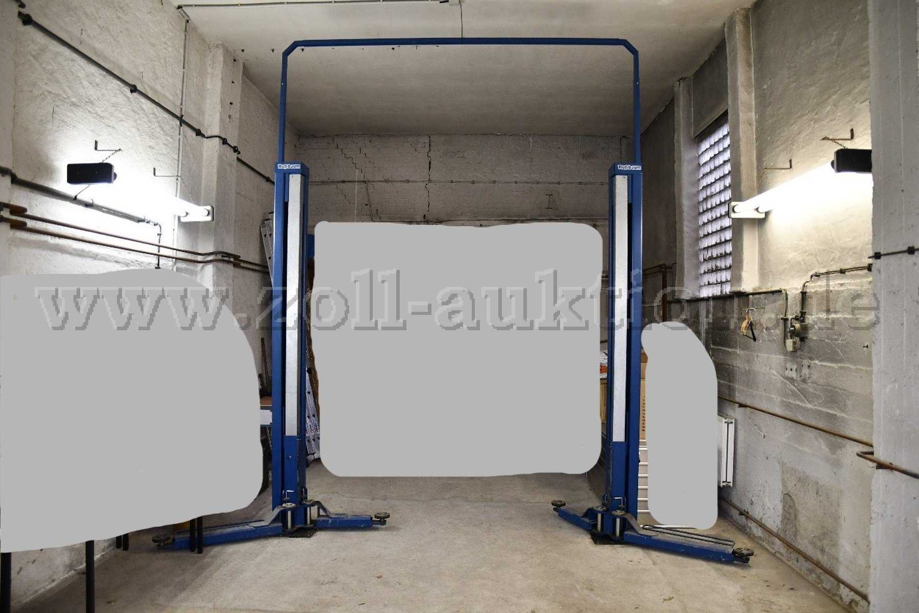 Fixed-floor hydraulic lifting platform, model 2.25 SL, by Nußbaum Hebetechnik
