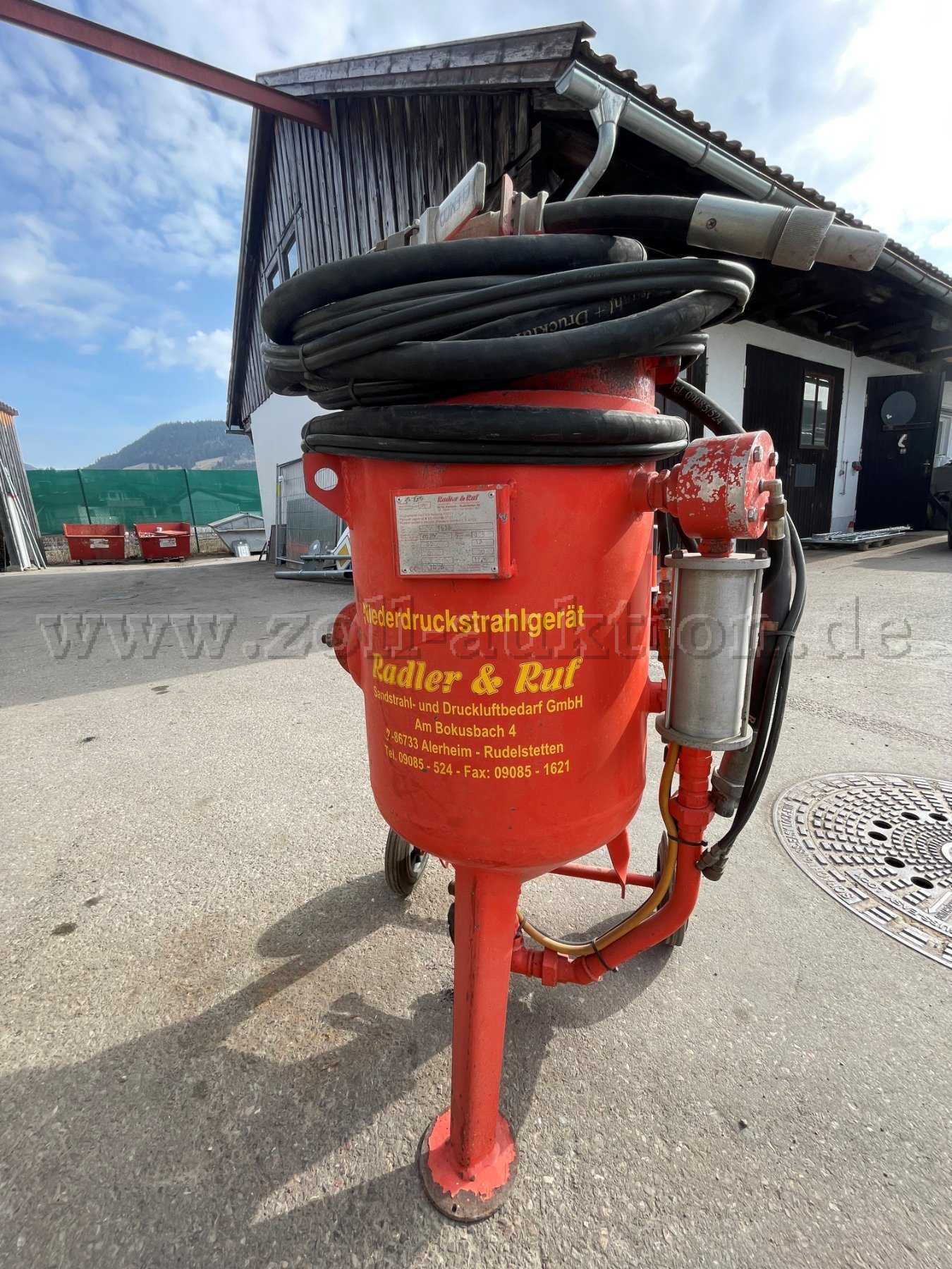 Radler & Ruf Low-Pressure Blasting Device Type 1638