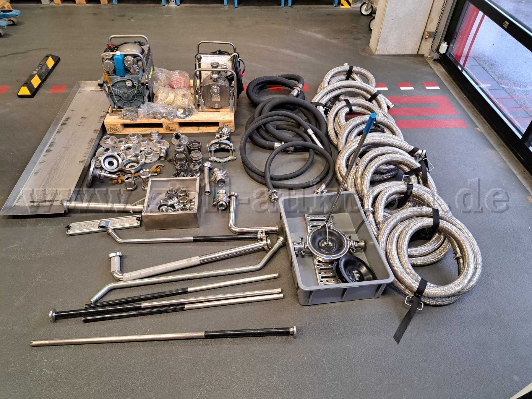 Consolidated lot of 29 hazardous-material pumps and accessories
