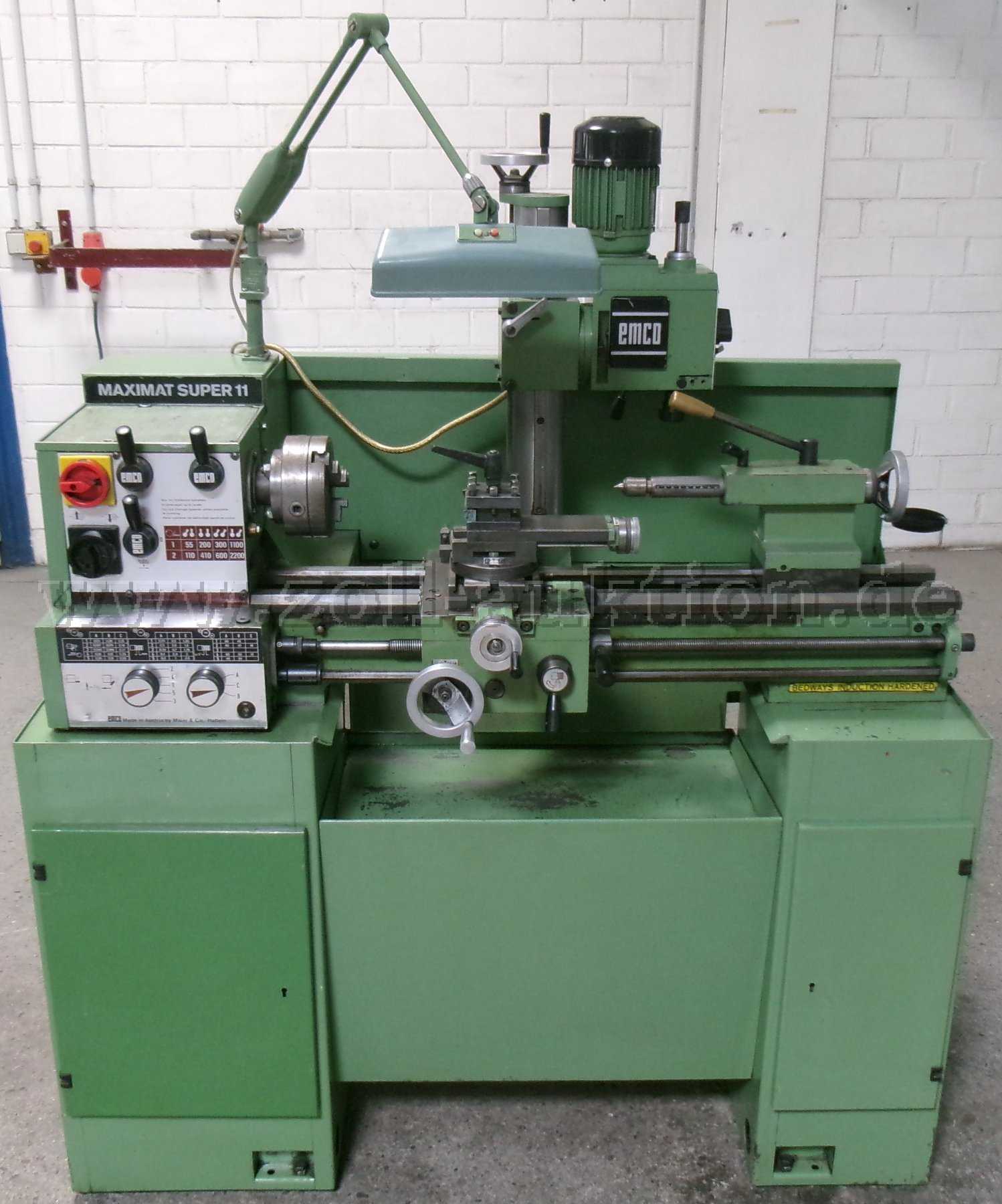 EMCO Maximat Super 11 Lathe with Accessories (For Parts)