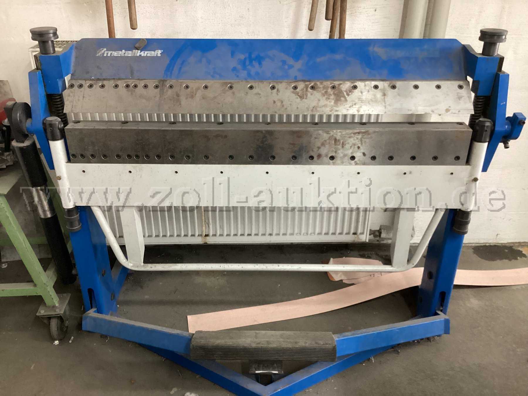 Metallkraft FSBM 1270-20S Segment Swing-Bending Machine