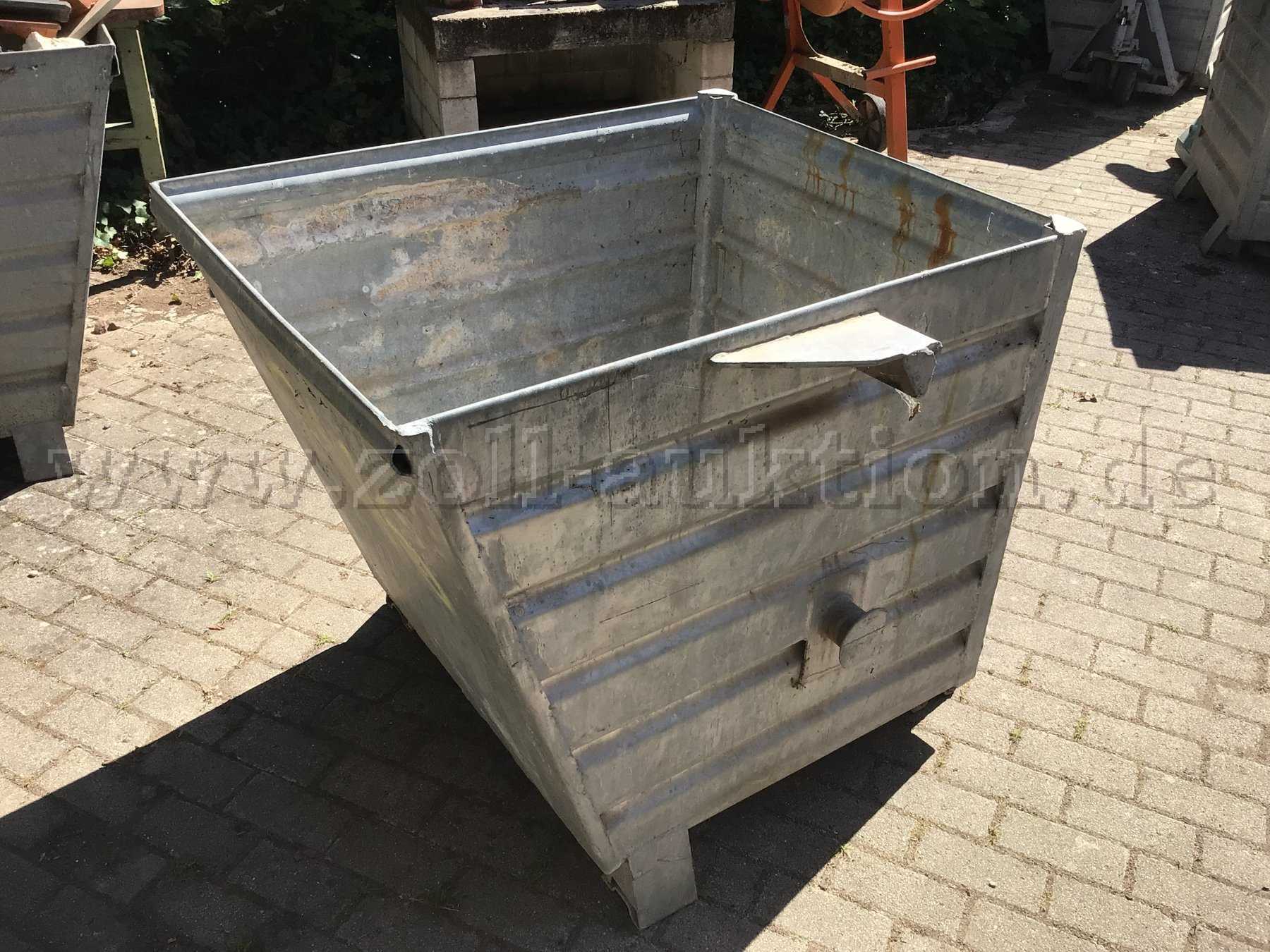 12 Stackable Galvanized Steel Bulk Containers