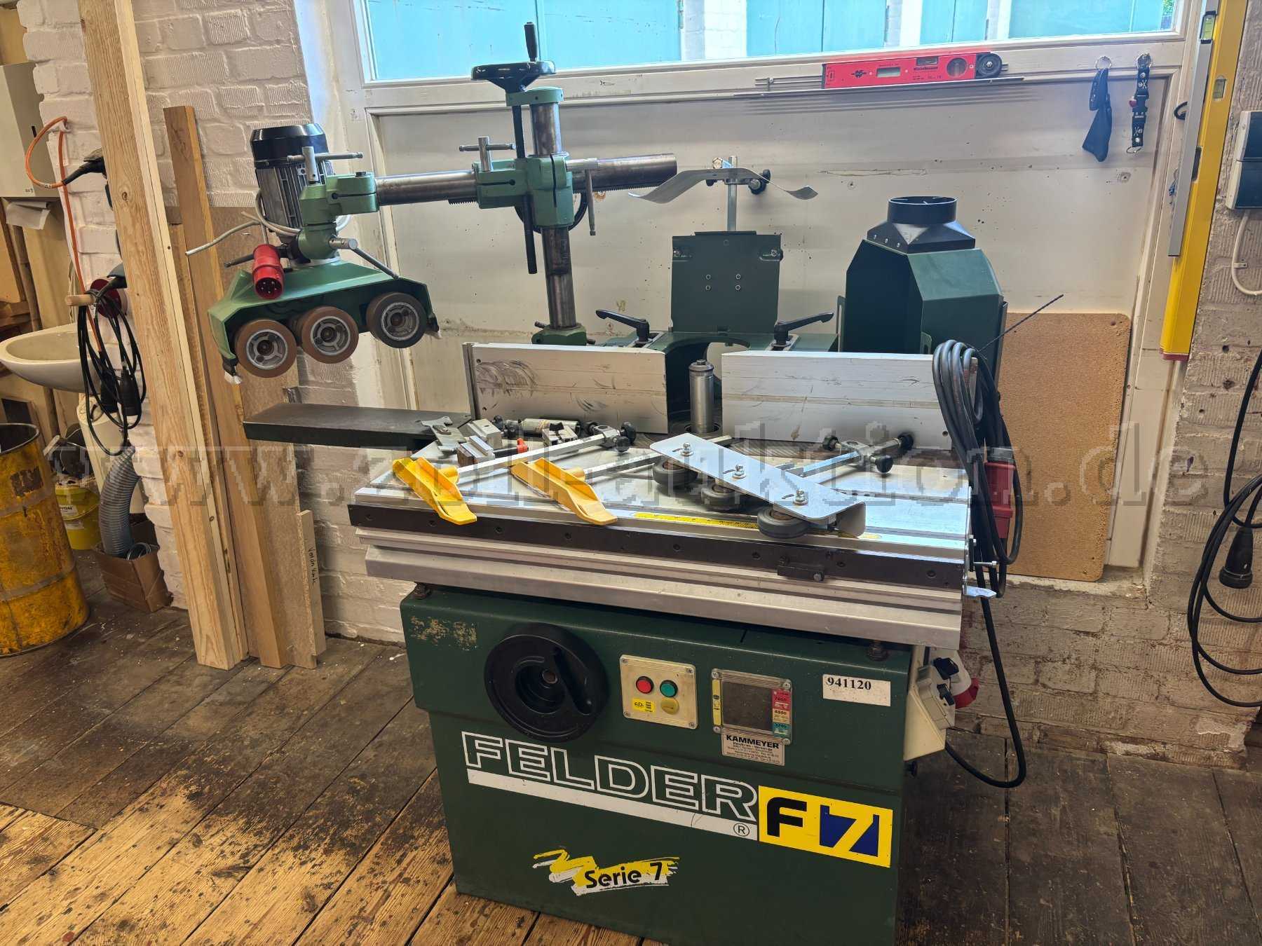 Felder F-7 Swivel-Spindle Woodworking Milling Machine, Series 7, 1997