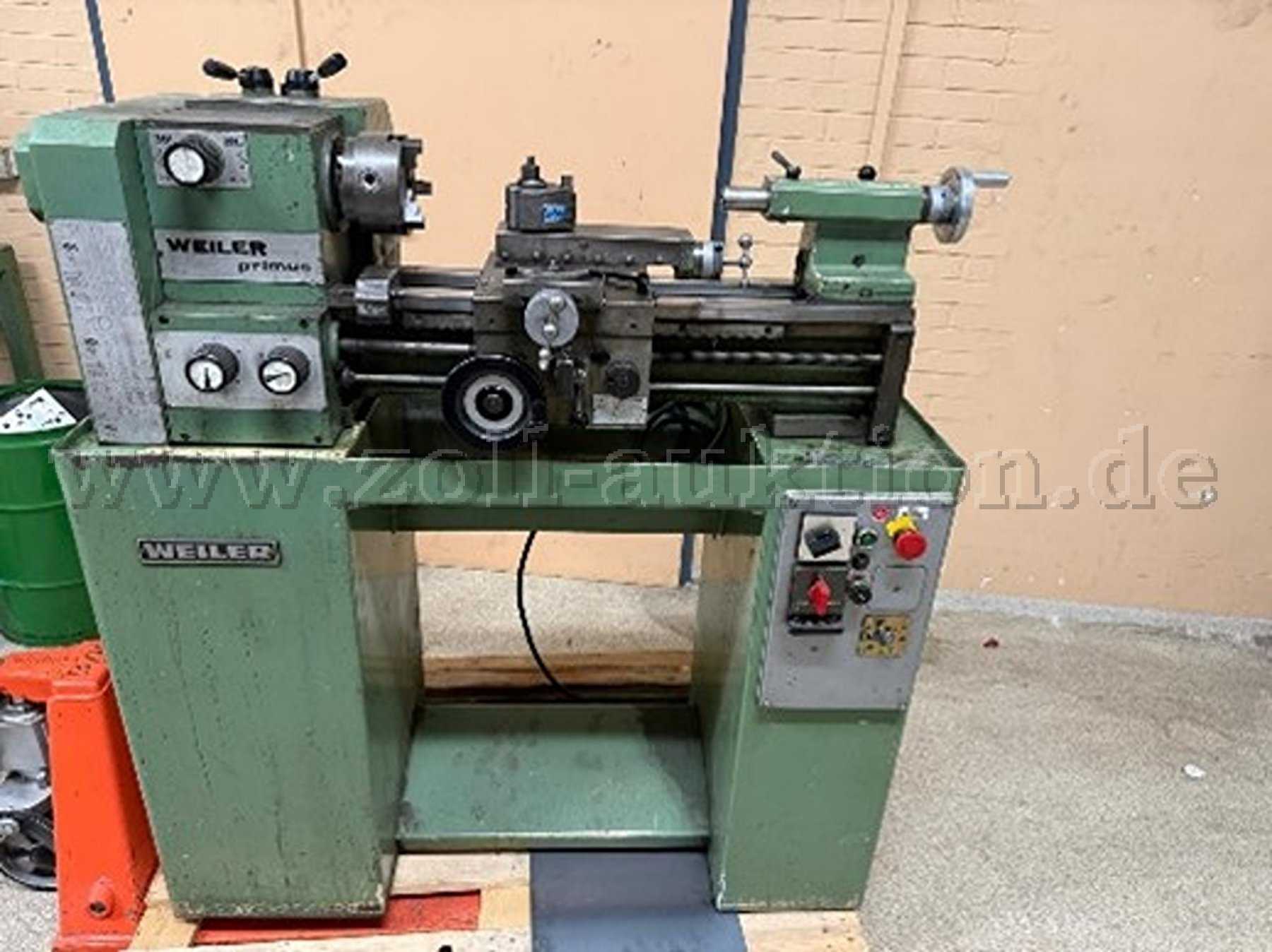 Weiler Primus lathe with lead screw and feed spindle – repair needed
